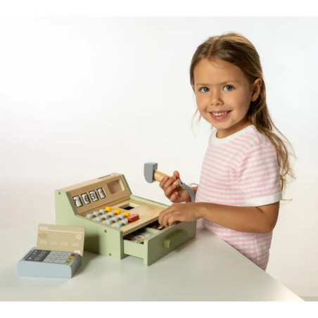 SMK Holz Registrierkasse mit