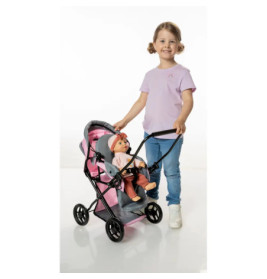 AM Puppenwagen ''Rosy'' mit Korb