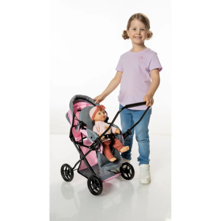 AM Puppenwagen ''Rosy'' mit Korb