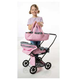 AM Puppenwagen ''Rosy'' mit Korb