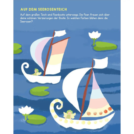Allererste Fingerstempel Feen Einhörner