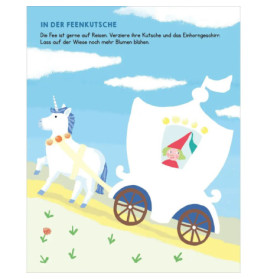 Allererste Fingerstempel Feen Einhörner