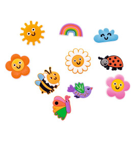 Fröhliche Fahrradspeichen-Clip s