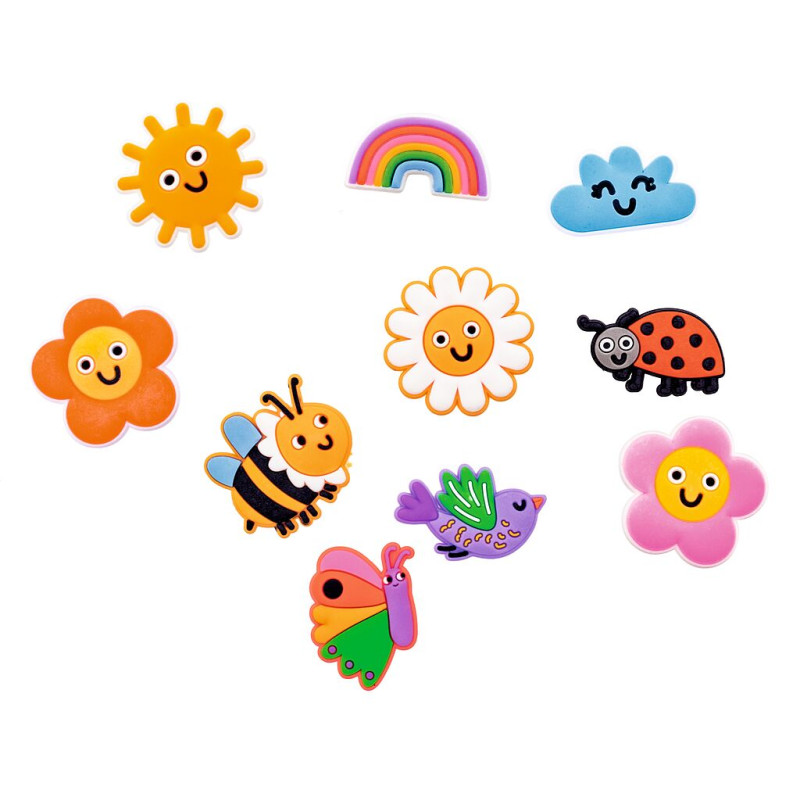 Fröhliche Fahrradspeichen-Clip s