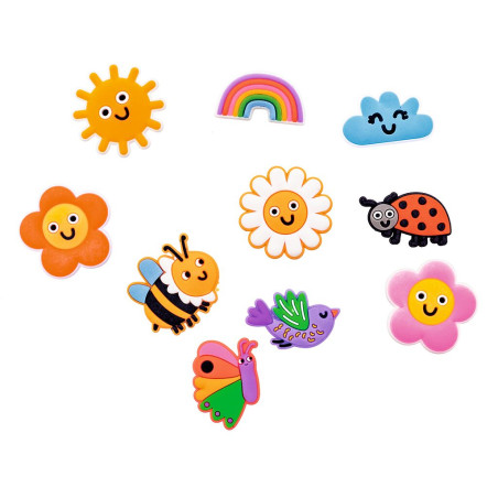 Fröhliche Fahrradspeichen-Clip s