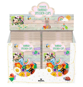 Fröhliche Fahrradspeichen-Clip s