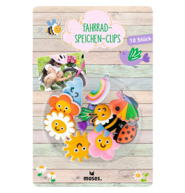 Fröhliche Fahrradspeichen-Clip s