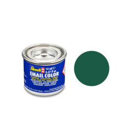 dunkelgrün, matt 14 ml-Dose, Revell Modellbau-Farbe auf Kunstharzbasis