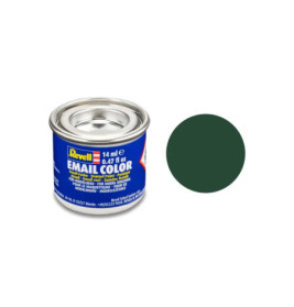 dunkelgrün, matt RAF 14 ml-Dose, Revell Modellbau-Farbe auf Kunstharzbasis