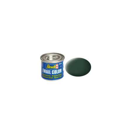 dunkelgrün, matt RAF 14 ml-Dose, Revell Modellbau-Farbe auf Kunstharzbasis