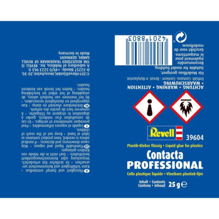 Contacta Professional, Leim (Flasche 25 g), Revell Modellbau-Kleber