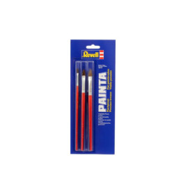Painta Flachpinsel Set, Revell Qualitätspinsel