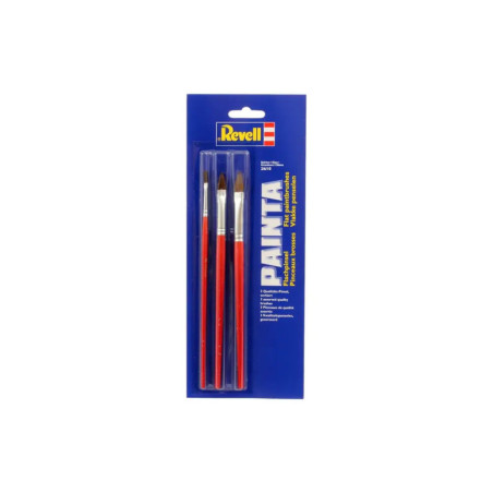 Painta Flachpinsel Set, Revell Qualitätspinsel