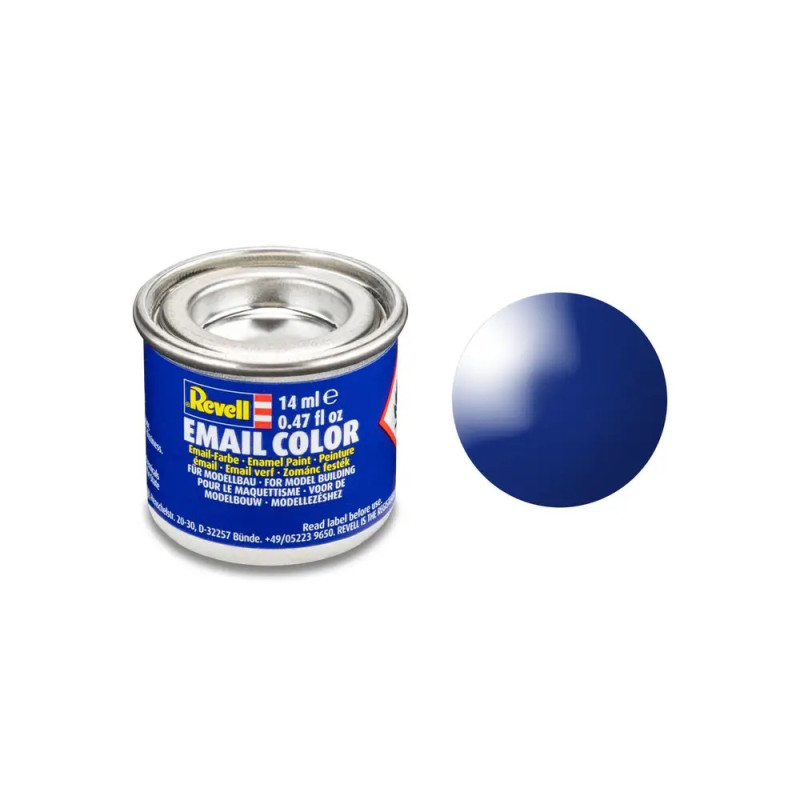 ultramarinblau, glänzend RAL 5002 14 ml-Dose, Revell Modellbau-Farbe auf Kunstharzbasis