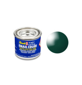 moosgrün, glänzend RAL 6005 14 ml-Dose, Revell Modellbau-Farbe auf Kunstharzbasis