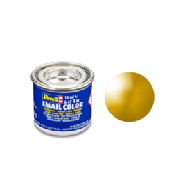 messing, metallic 14 ml-Dose, Revell Modellbau-Farbe auf Kunstharzbasis