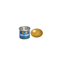 messing, metallic 14 ml-Dose, Revell Modellbau-Farbe auf Kunstharzbasis