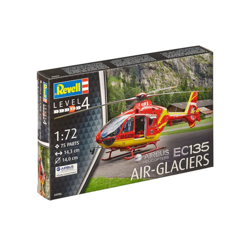 Airbus Helicopters EC135 Air-Glaciers, Revell Modellbausatz Airbus Helicopters EC135 Air-Glaciers, Revell Modellbausatz