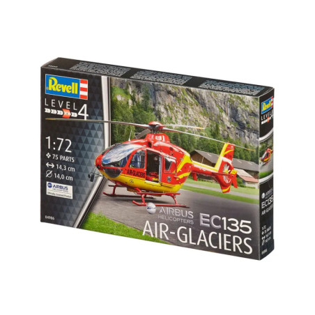Airbus Helicopters EC135 Air-Glaciers, Revell Modellbausatz Airbus Helicopters EC135 Air-Glaciers, Revell Modellbausatz