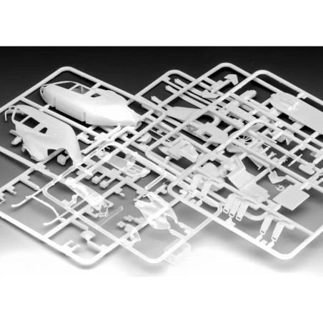 Airbus Helicopters EC135 Air-Glaciers, Revell Modellbausatz Airbus Helicopters EC135 Air-Glaciers, Revell Modellbausatz