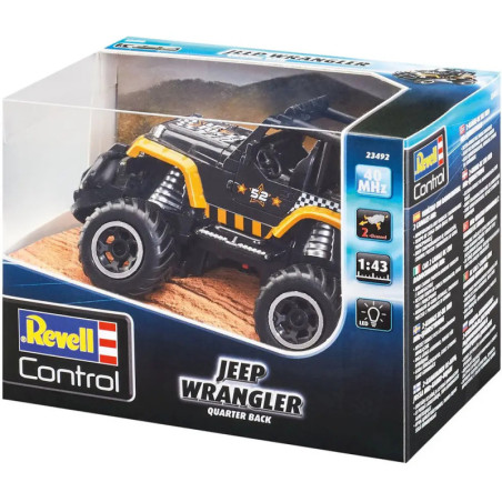 RC Car Jeep Wrangler Quarter Back, Revell Control Ferngesteuertes Auto RC Car Jeep Wrangler Quarter Back, Revell Control Ferngesteuertes Auto