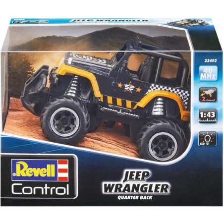 RC Car Jeep Wrangler Quarter Back, Revell Control Ferngesteuertes Auto RC Car Jeep Wrangler Quarter Back, Revell Control Ferngesteuertes Auto