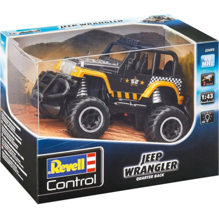 RC Car Jeep Wrangler Quarter Back, Revell Control Ferngesteuertes Auto RC Car Jeep Wrangler Quarter Back, Revell Control Ferngesteuertes Auto