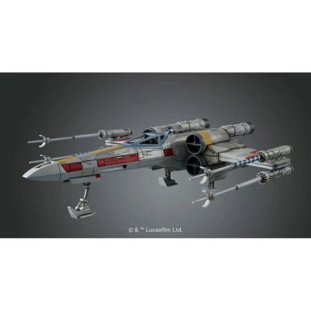 BANDAI X-Wing Starfighter , Bandai Modellbausatz zum Zusammenstecken Star Wars