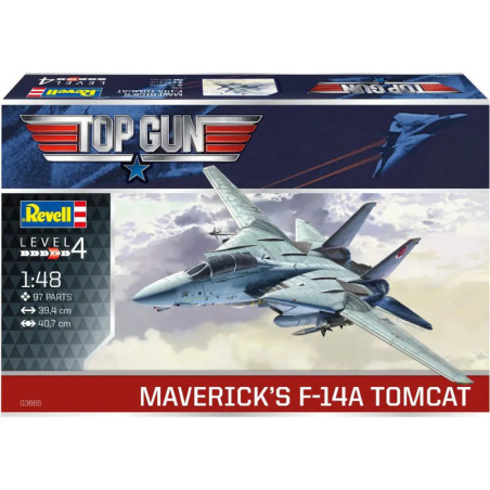 Maverick s F-14A Tomcat Top Gun, Revell Modellbausatz Maverick s F-14A Tomcat Top Gun, Revell Modellbausatz