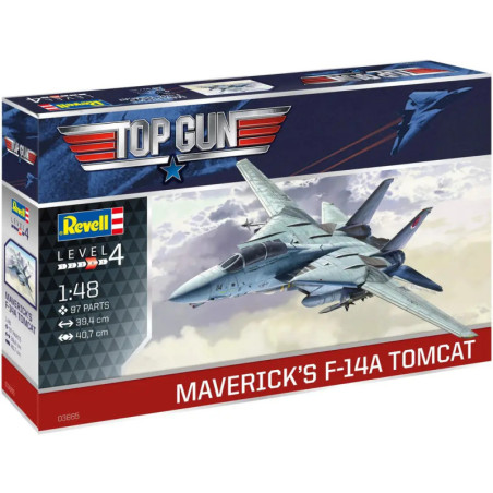 Maverick s F-14A Tomcat Top Gun, Revell Modellbausatz Maverick s F-14A Tomcat Top Gun, Revell Modellbausatz