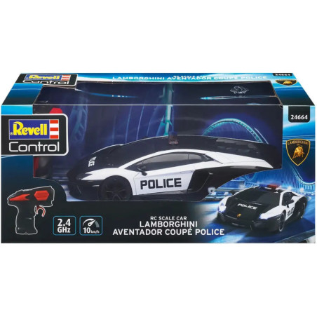 RC Scale Car Lamborghini Aventador Coupé Police, Revell Control Ferngesteuertes Polizeiauto RC Scale Car Lamborghini Aventador Coupé Police, Revell Control Ferngesteuertes Polizeiauto