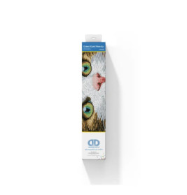 Diamond Painting Katze mit grünen Augen