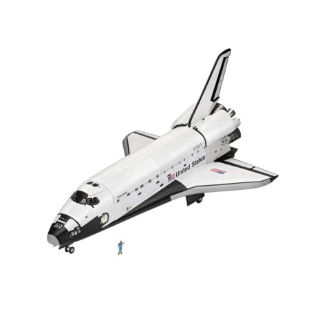 Geschenkset Space Shuttle, 40th. Anniversary, Revell Modellbausatz mit Basiszubehör