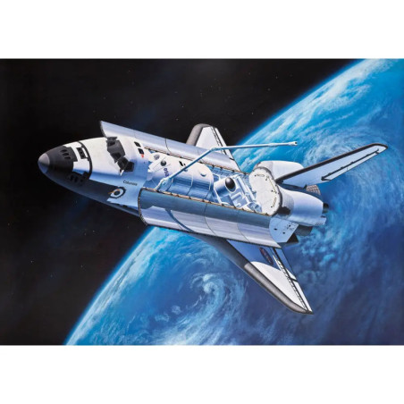 Geschenkset Space Shuttle, 40th. Anniversary, Revell Modellbausatz mit Basiszubehör
