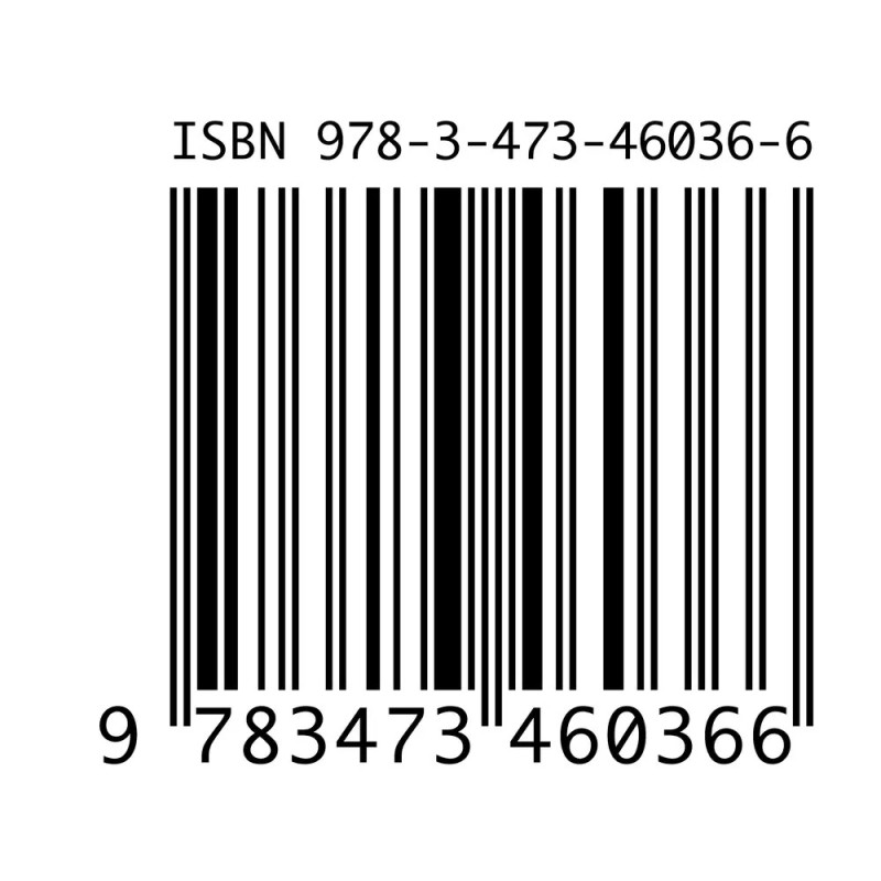 Barcode mit ISBN 978-3-473-46036-6 für Ravensburger 46036 Die Jagd nach dem magischen Detektivkoffer Band 3.