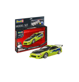 Model Set F&F Brian s 1995 Mitsubishi Eclipse , Revell Modellbausatz mit Basiszubehör