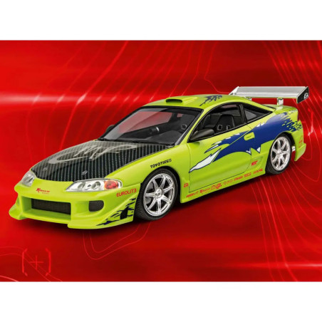 Model Set F&F Brian s 1995 Mitsubishi Eclipse , Revell Modellbausatz mit Basiszubehör