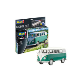 Model Set VW T1 Bus, Revell Modellbausatz mit Basiszubehör