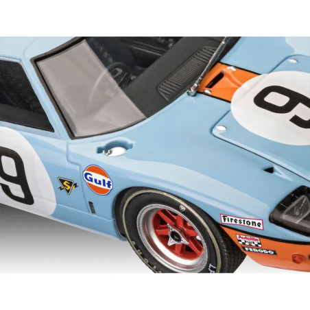 Ford GT 40 Le Mans 1968 & 1969, Revell Modellbausatz Ford GT 40 Le Mans 1968 & 1969, Revell Modellbausatz