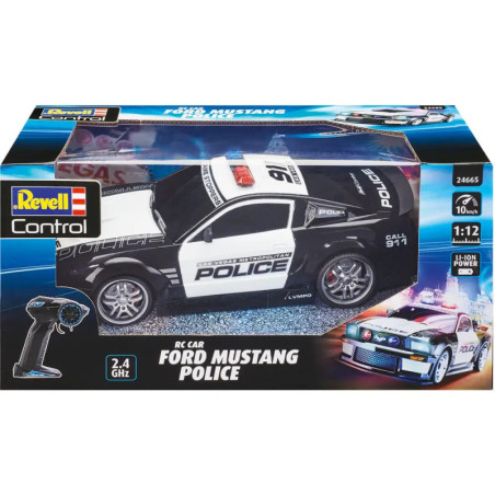 RC Car Ford Mustang Police, Revell Control Ferngesteuertes Polizeiauto RC Car Ford Mustang Police, Revell Control Ferngesteuertes Polizeiauto