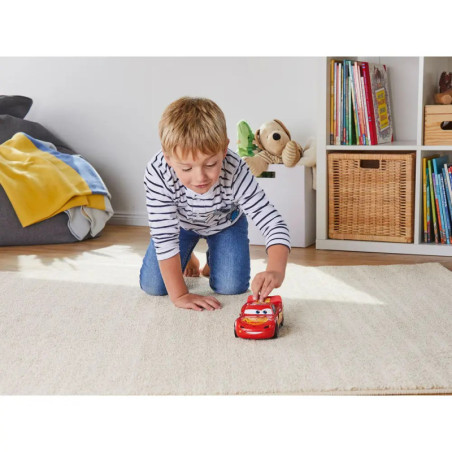 Lightning McQueen Disney-Cars Auto mit Licht&Sound, Revell First Construction, Bausatz für Kinder ab 4
