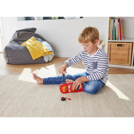 Lightning McQueen Disney-Cars Auto mit Licht&Sound, Revell First Construction, Bausatz für Kinder ab 4 Lightning McQueen Disney-Cars Auto mit Licht&Sound, Revell First Construction, Bausatz für Kinder ab 4