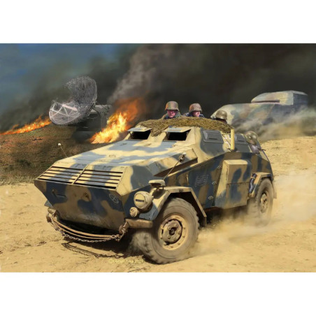 German Command Armoured Vehicle Sd.Kfz.247 Ausf.B, Revell Modellbausatz
