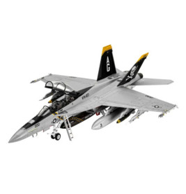 Model Set F A-18F Super Hornet, Revell Modellbausatz mit Basiszubehör