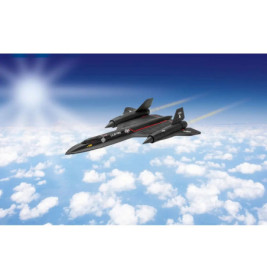 Model Set Lockheed SR-71 Blackbird easy-click-syst, Revell Bausatz zum Zusammenstecken + Basiszubehör