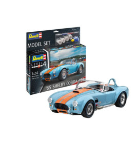 Model Set  65 Shelby Cobra 427, Revell Modellbausatz mit Basiszubehör