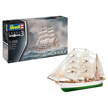 Gorch Fock, Revell Modellbausatz