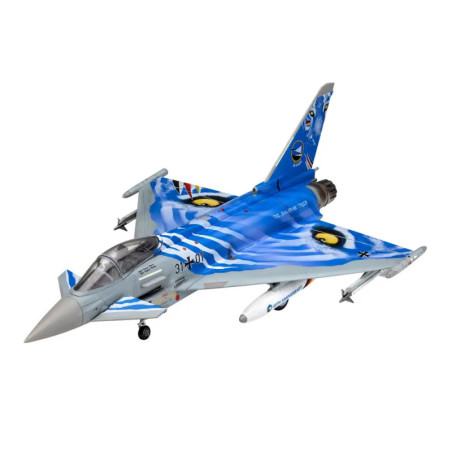 Model Set Eurofighter TyphoonBavarian Tiger 2021, Revell Modellbausatz mit Basiszubehör