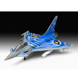 Model Set Eurofighter TyphoonBavarian Tiger 2021, Revell Modellbausatz mit Basiszubehör
