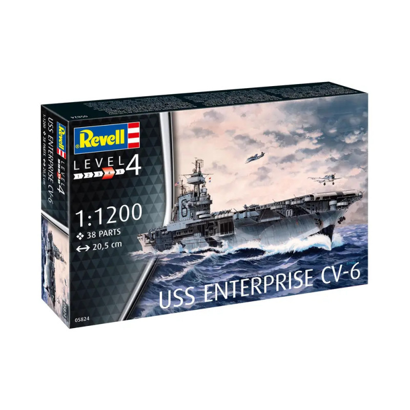 USS Enterprise CV-6, Revell Modellbausatz